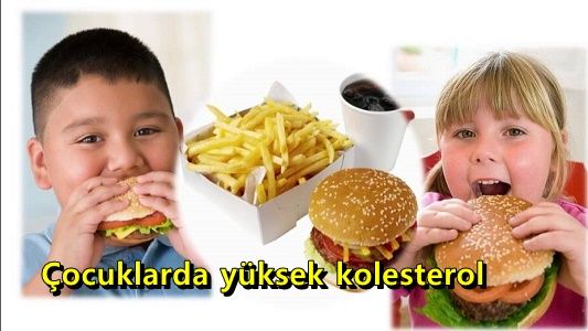 Çocuklarda yüksek kolesterol